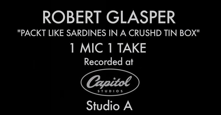 Robert Glasper, Derrick Hodge & Taylor McFerrin <br>"Packt Like Sardines In A Crushd Tin Box (1 Mic 1 Take)"